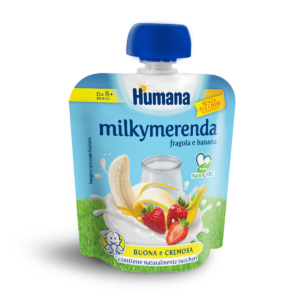 Humana milkymerenda fragola e banana 100 gr - Humana
