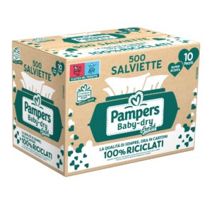 Pampers baby fresh salviettine, pacco scorta da 500 pezzi - Pampers