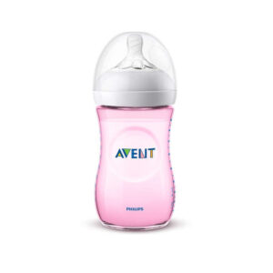 Biberon natural rosa 260ml - Avent