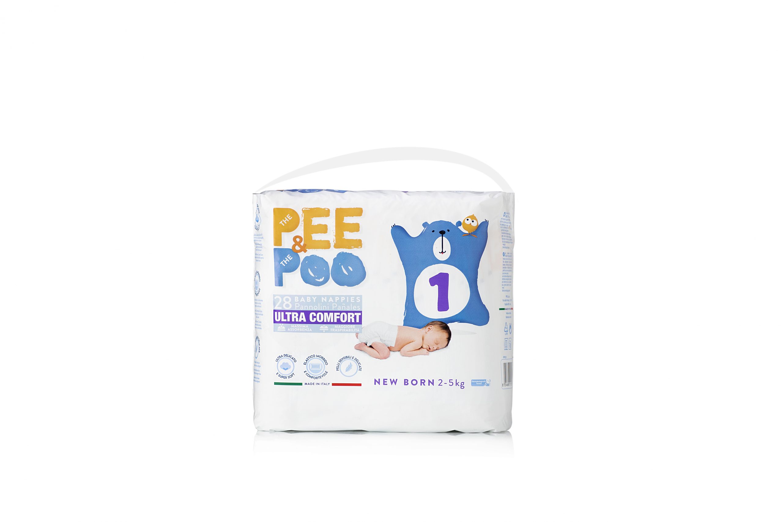 Pee&poo new born taglia 1 - 28 pz - 