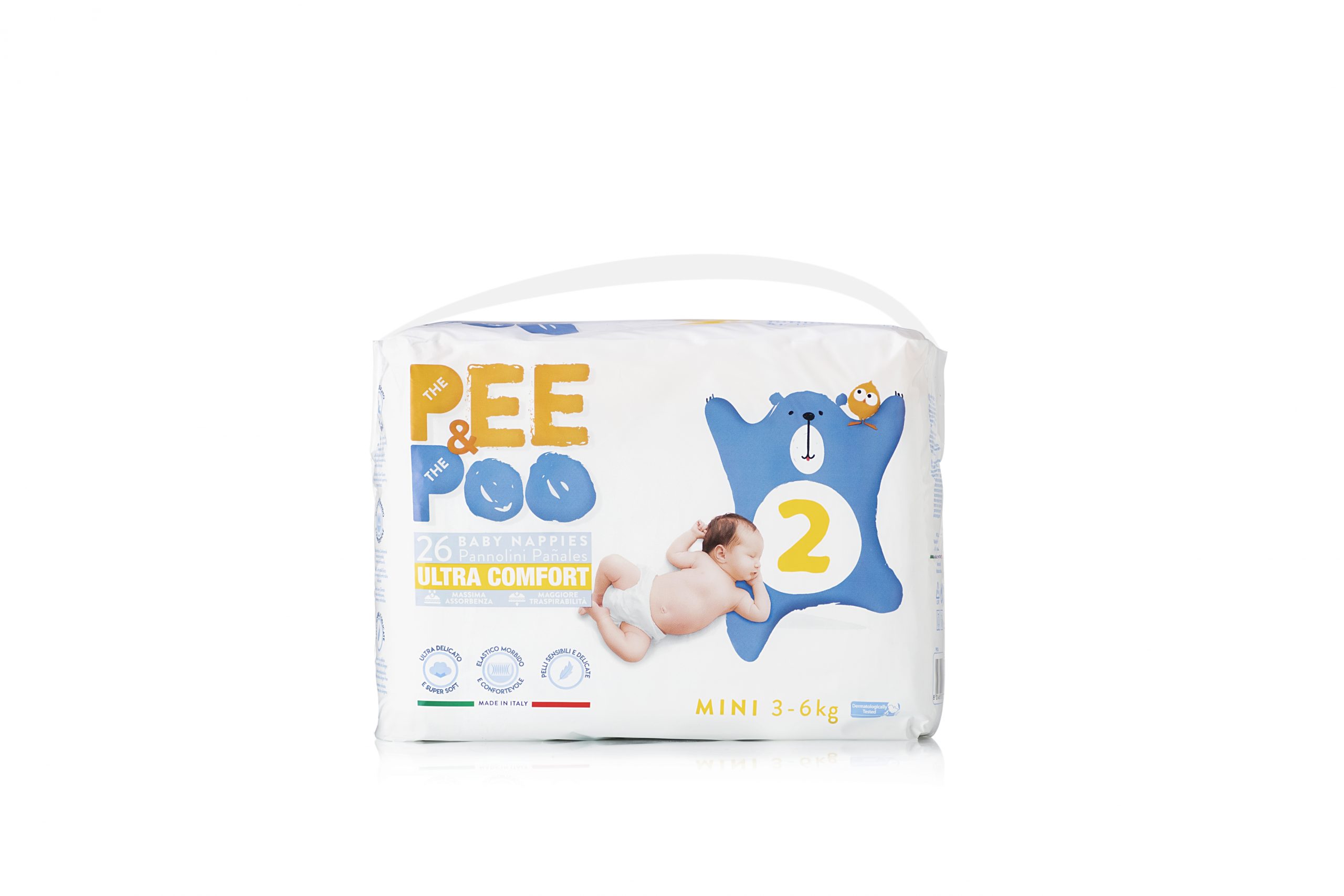 Pee&poo mini taglia 2 - 26 pz - 