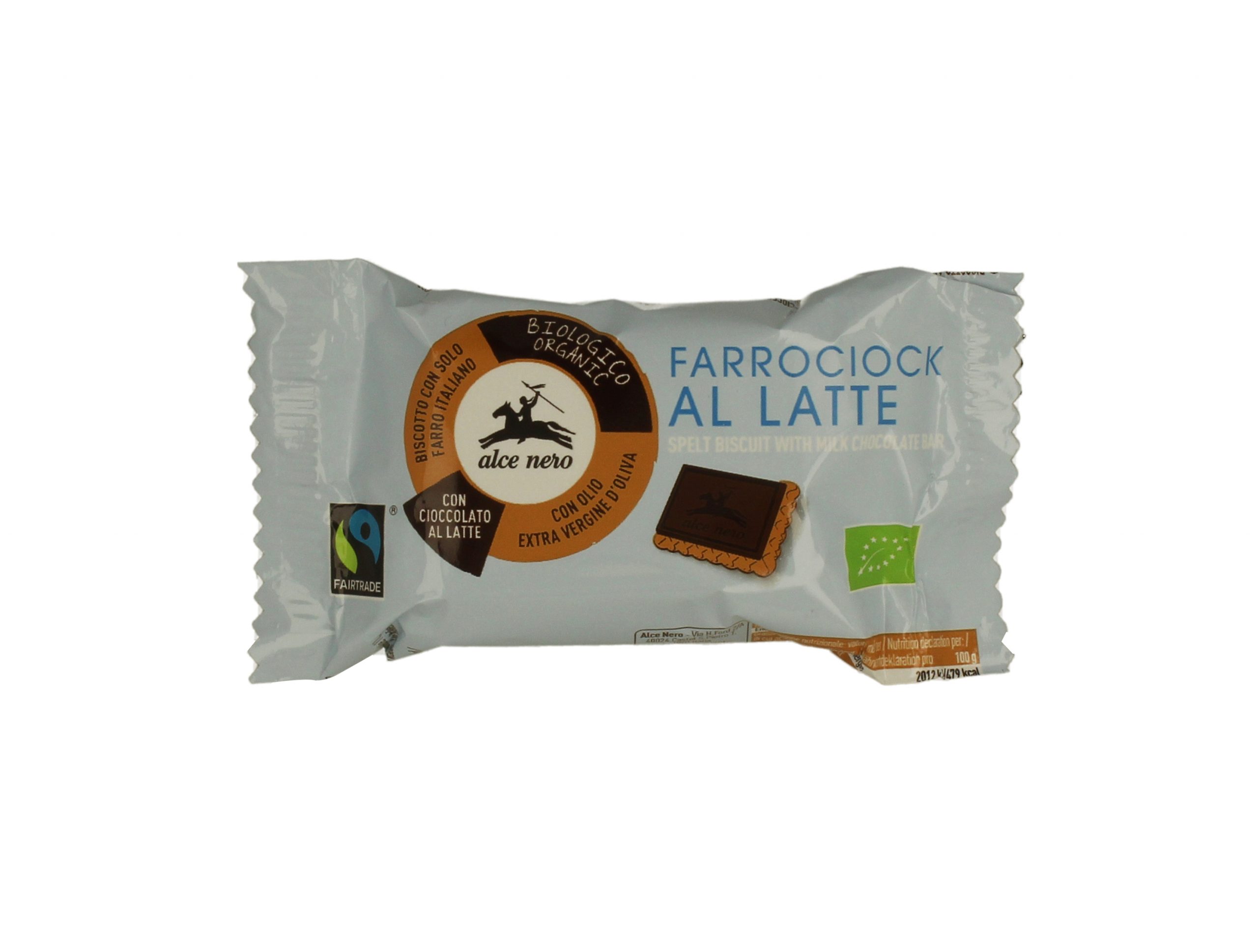 Farrociok al latte biologico 28g - Alce Nero