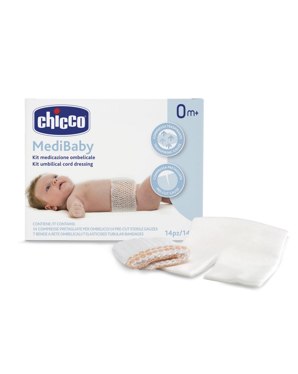 Kit medicazione ombelicale chicco - Chicco
