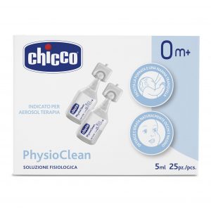 Chicco - soluzione fisiologica chicco physioclean 5 ml 25 pz - Chicco