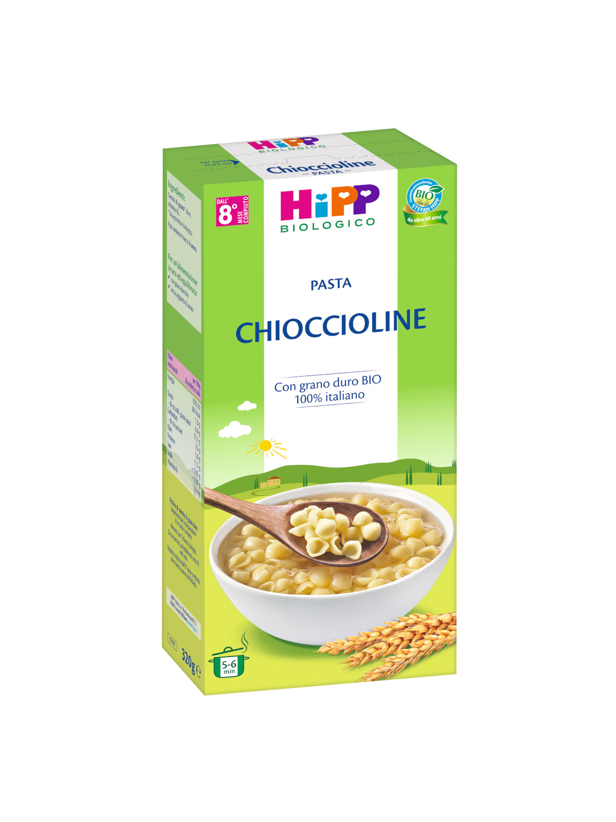 Hipp biologico-pastine chioccioline 320g - Hipp
