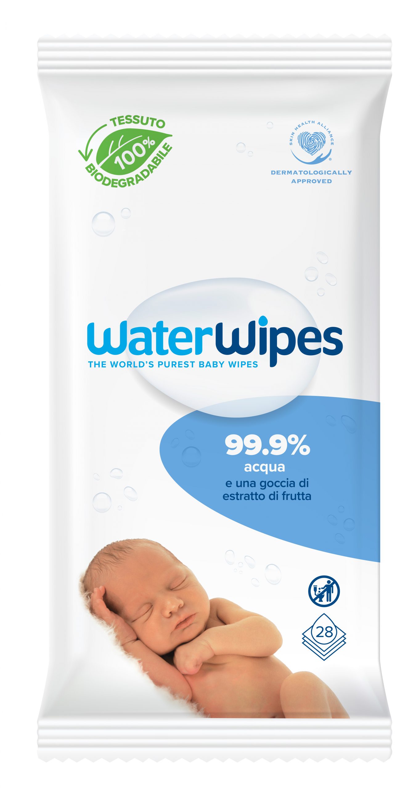 Water wipes-salviette umidificate - Water wipes