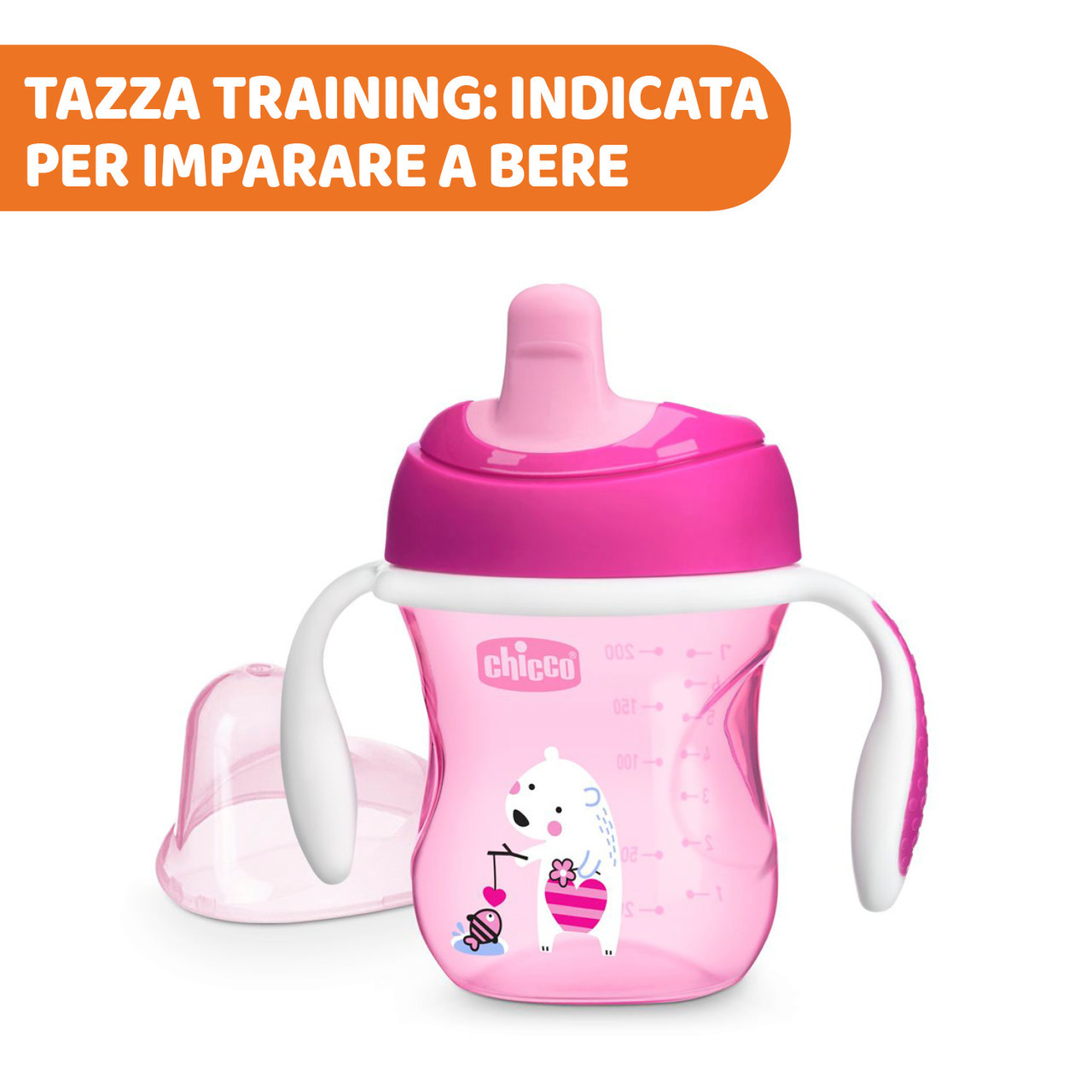 Chicco set pappa 6m+ rosa - Chicco