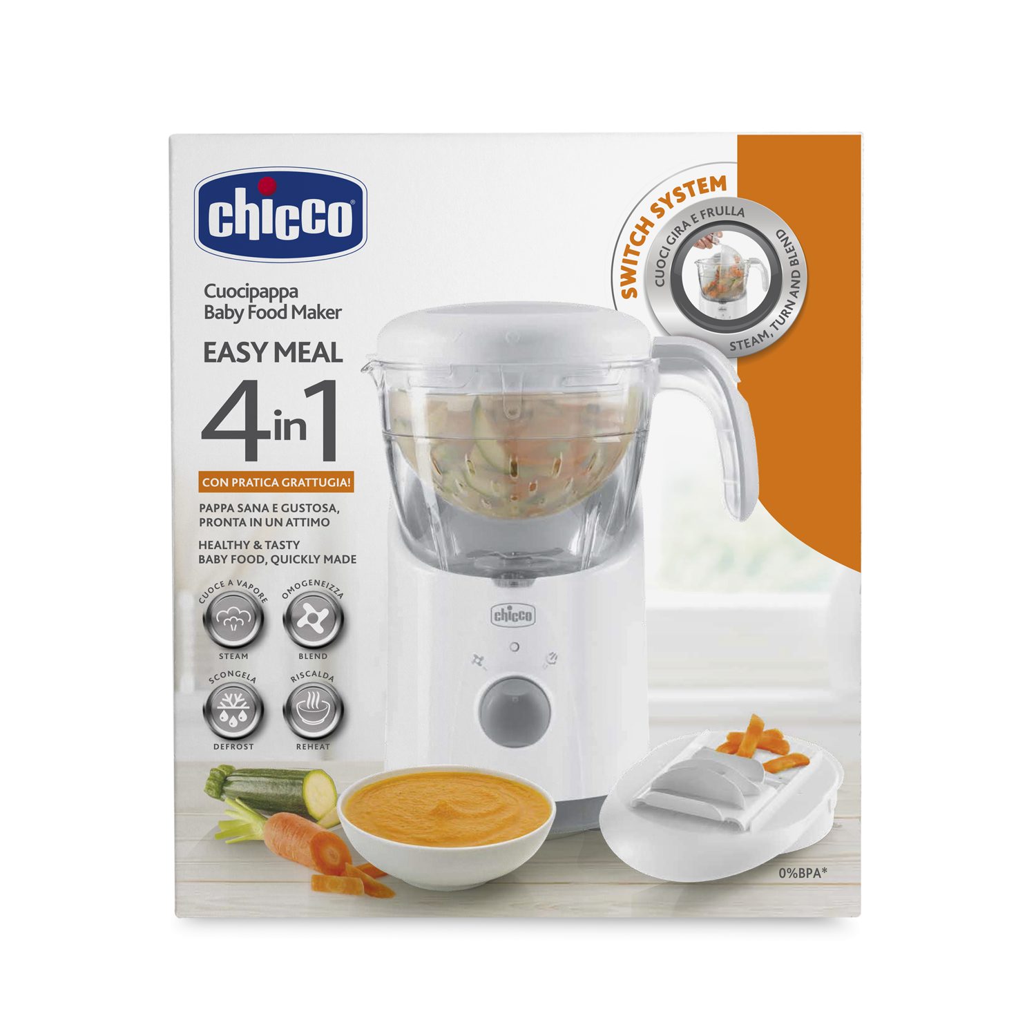 Easy meal cuocipappa chicco - Chicco