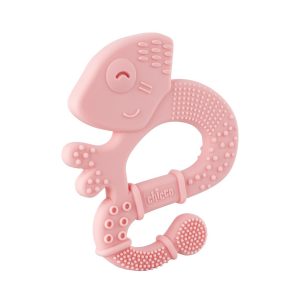 Chicco - massaggiagengive soft iguana rosa 2m+ - Chicco
