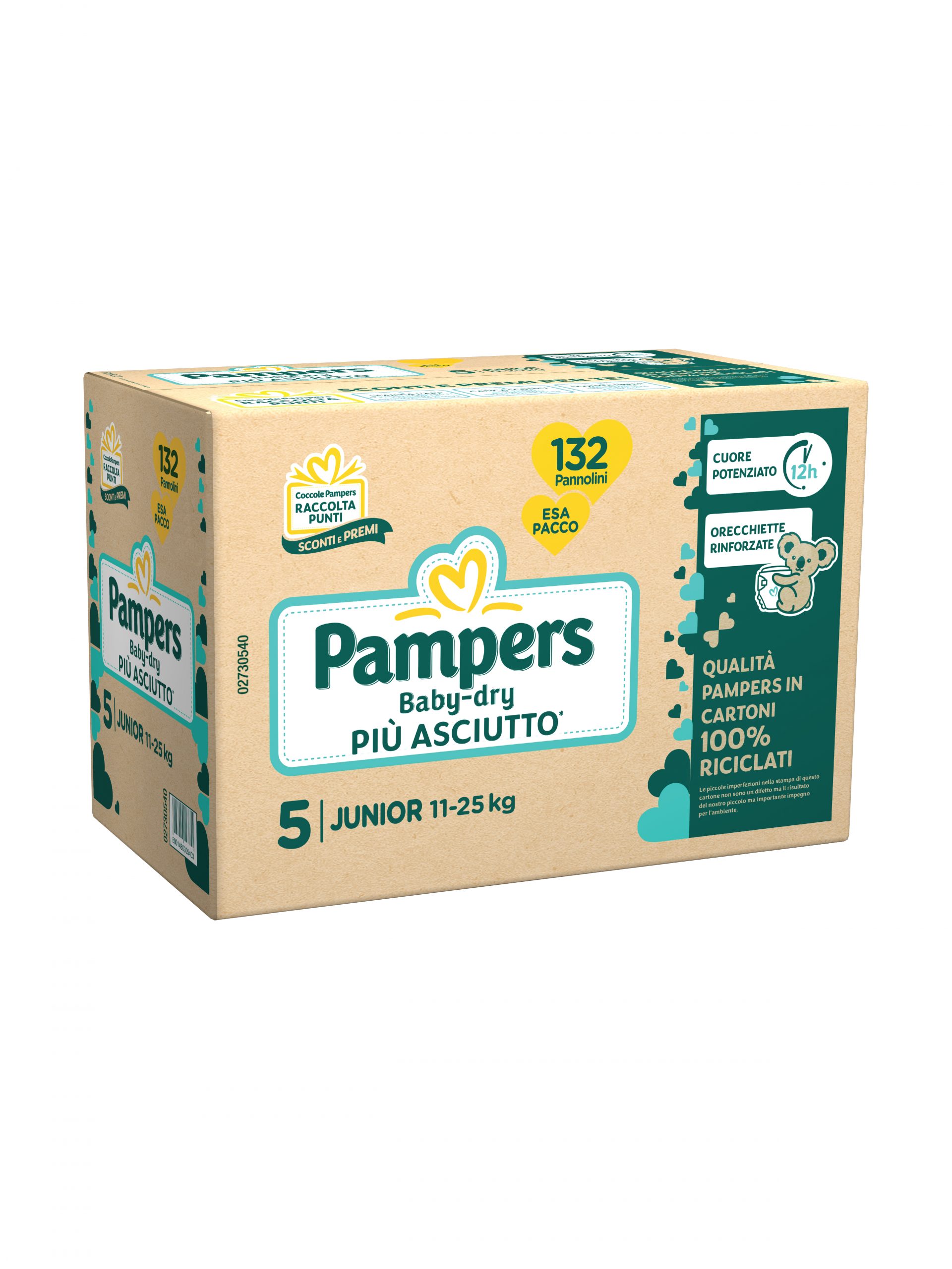 Pampers-esapack baby dry junior x132 - Pampers
