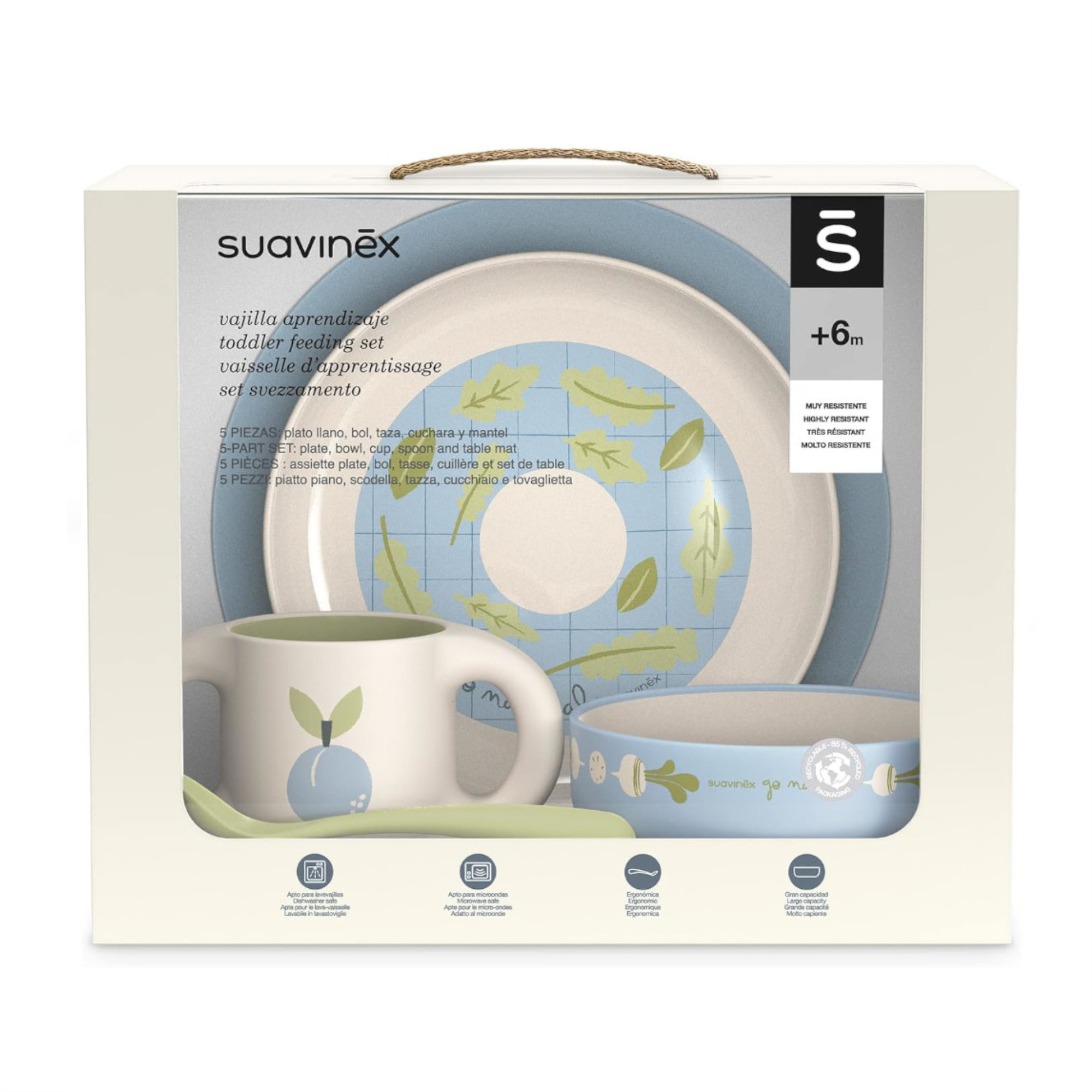 Suavinex - set svezzamento boy +6m - Suavinex