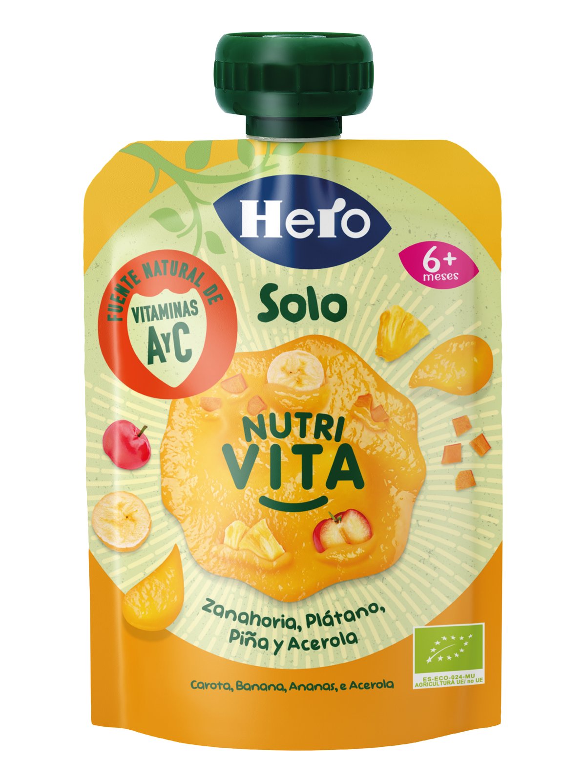 Hero- pouch nutrivita car ananas ban 100g - Hero