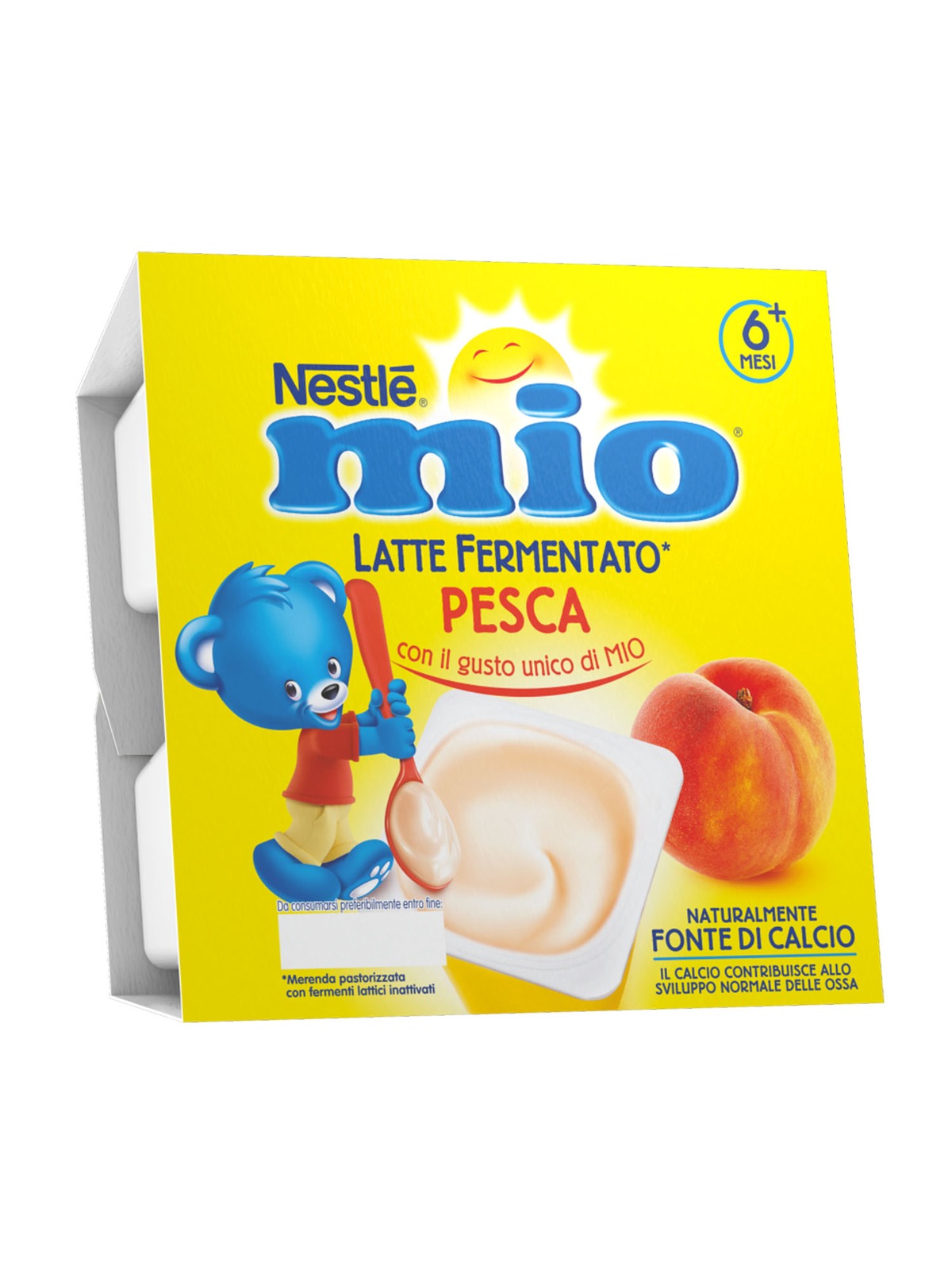 Nestle' mio merenda latte fermentato pesca - Nestlé