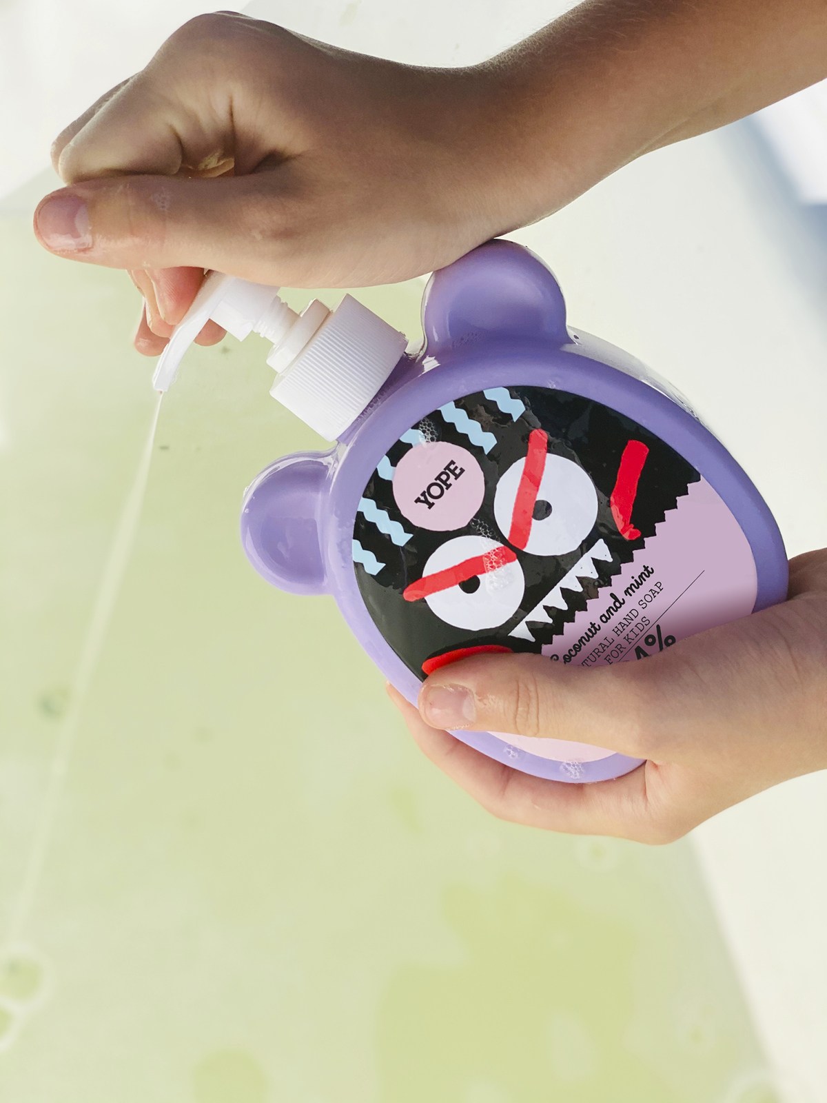 Yope Coconut & Mint sapone liquido per le mani per bambini