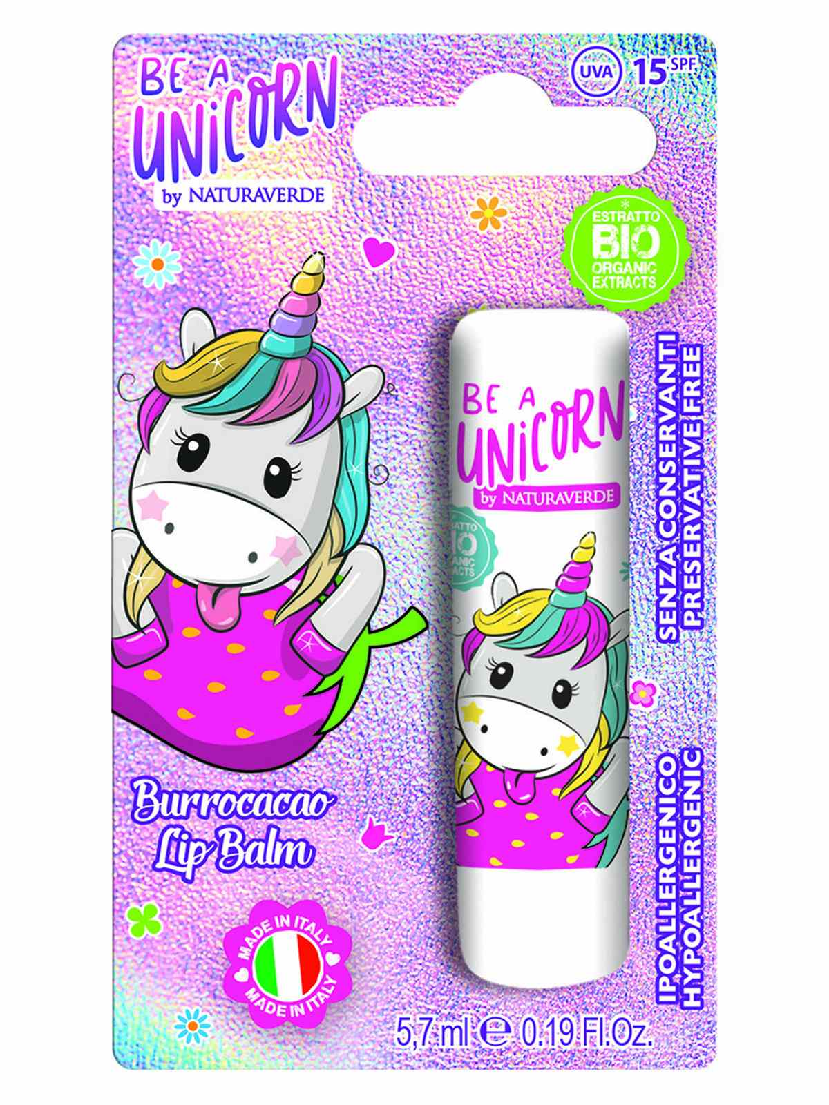 Sodico be a unicorn burrocacao fragola 5,7ml - Sodico