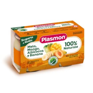 Plasmon - mela mango albicocca banana 2x104gr - PLASMON