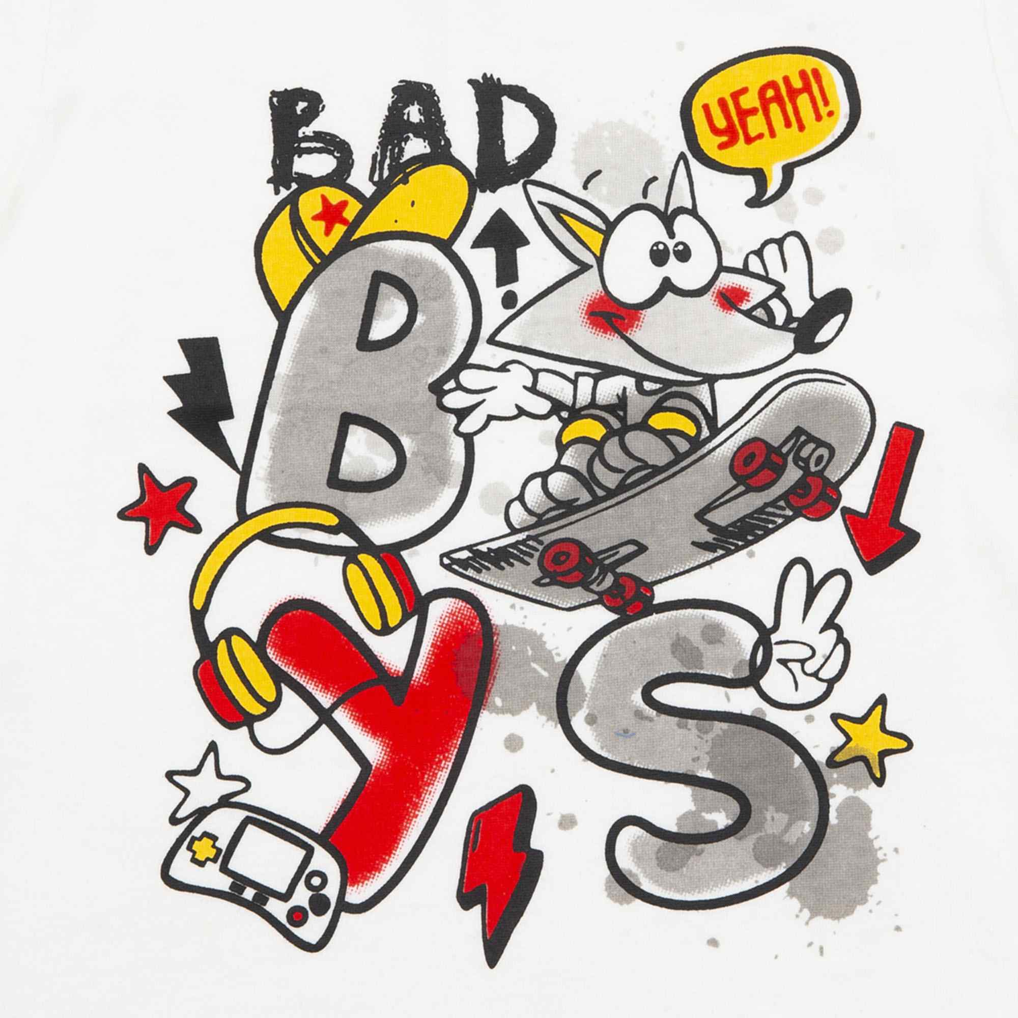 Mawi tshirt stampa bad boys - Mawi
