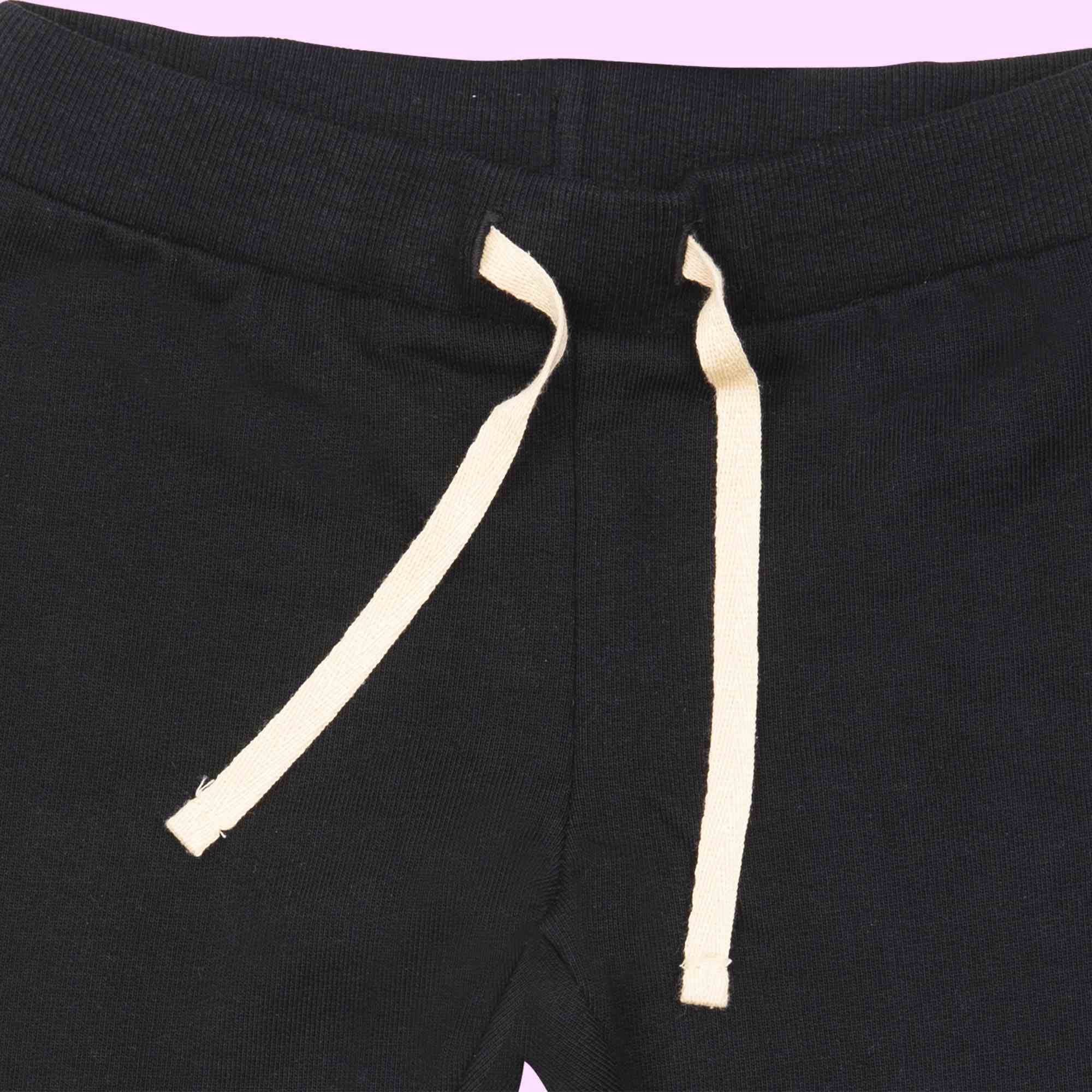 Mawi pantalone nero stampa orsetti - Mawi