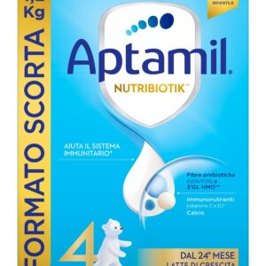 Aptamil - 4 latte di crescita nutrobiotik 1.200gr (2 buste x 600gr) - Aptamil