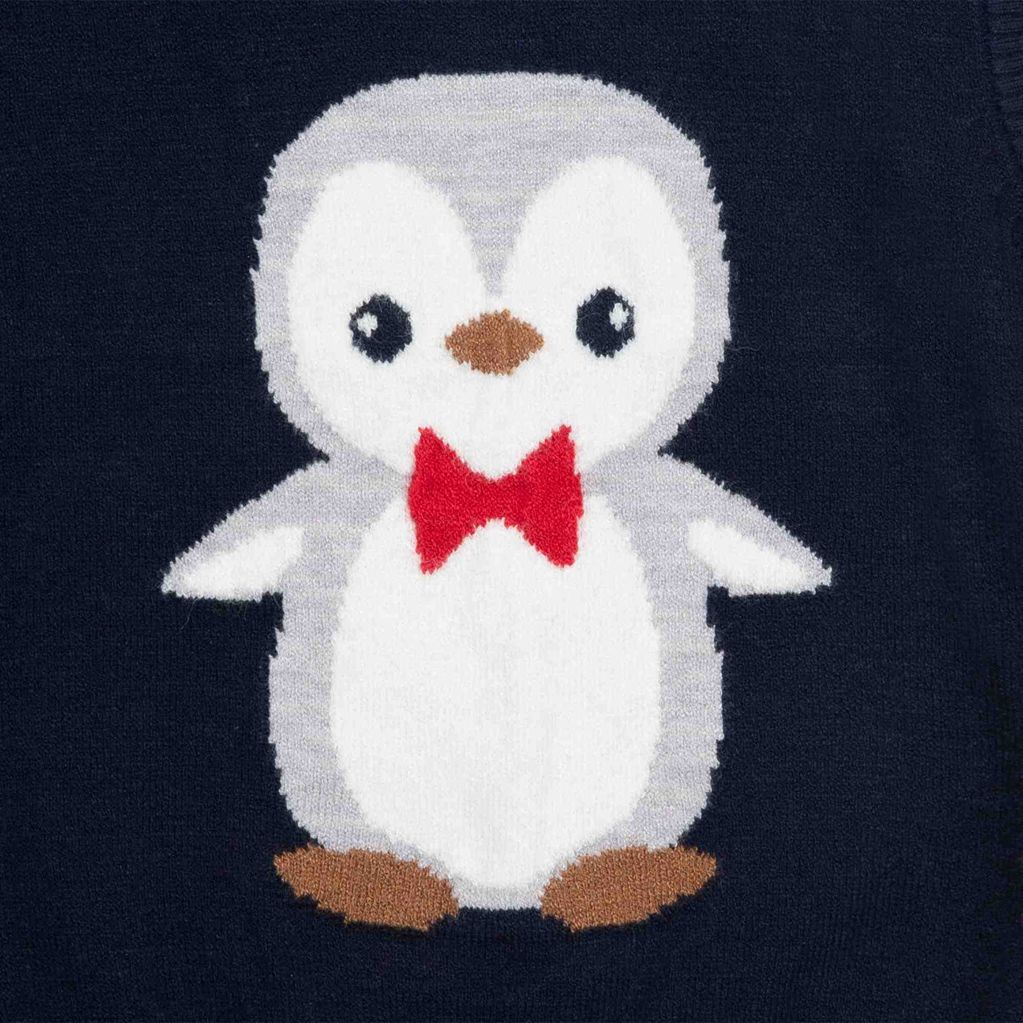 Mawi gilet tricot con pinguino - Mawi
