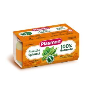 Plasmon - piselli e spinaci 2x80gr - PLASMON