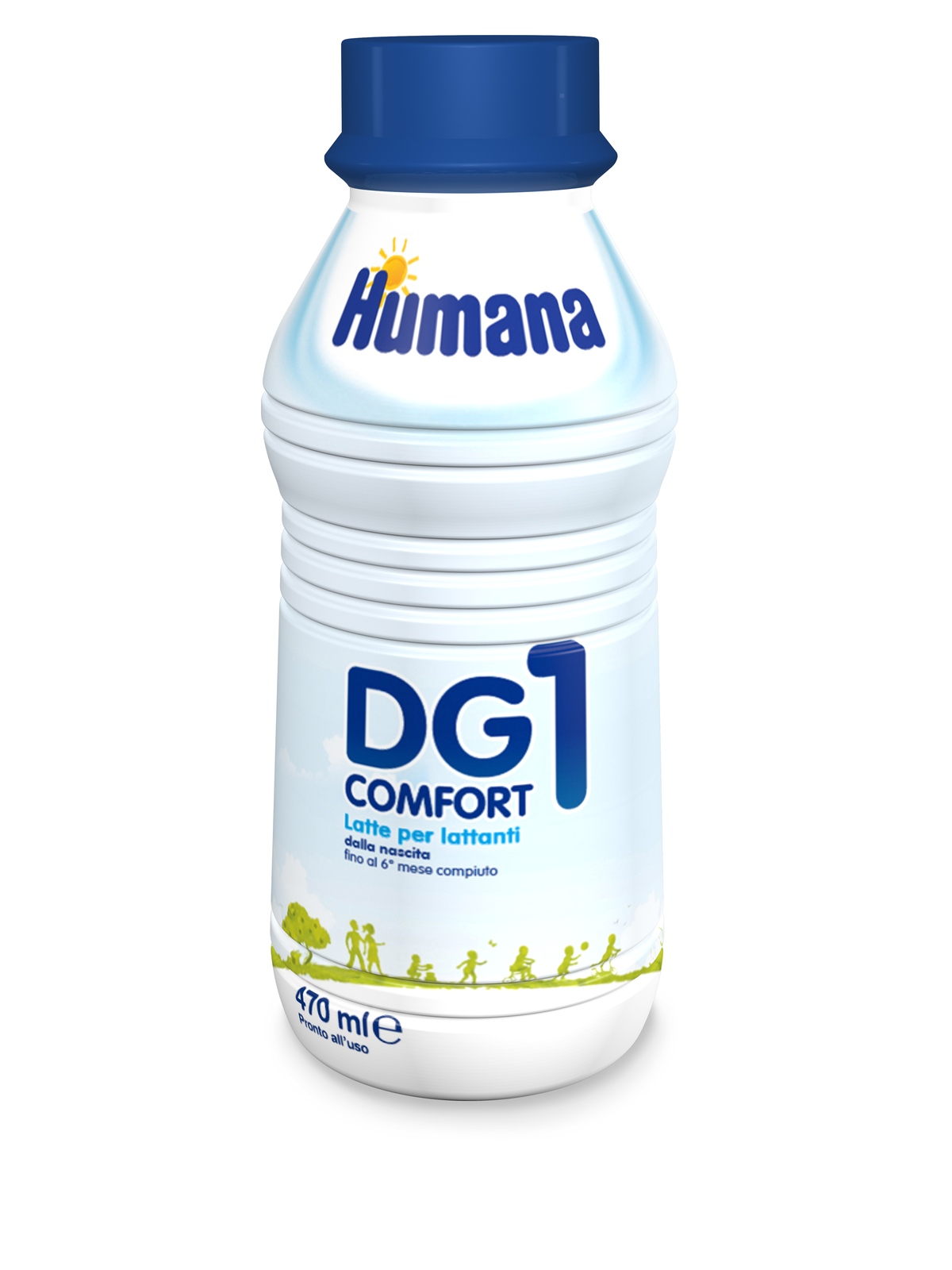 Humana DG1 Latte Liquido Per Lattanti, 470ml : : Alimentari e cura  della casa