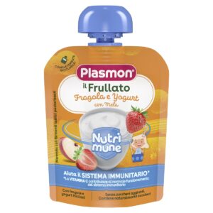 Plasmon il frullato fragola e yogurt con mela - 85g - Plasmon