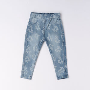 Dodipetto pantalone fake denim ao fiori - Dodipetto