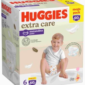 Huggies extra care mutandina unisex mega pack tg.6 60 pezzi - Huggies