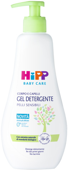 Hipp baby gel detergente corpo e capelli 400ml - Hipp