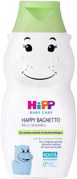 Hipp baby happy bagnetto ippopotamo 300ml - Hipp