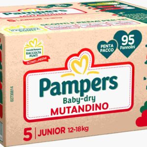 Pampers baby-dry mutandino penta junior 95 pz - Pampers