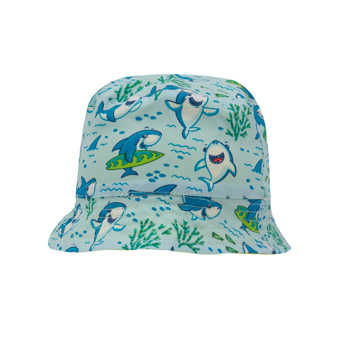 Mawi cappello reversible  stampa  squali - Mawi