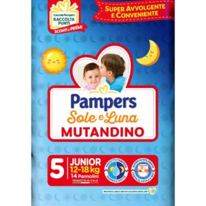Pampers sole e luna mutandino junior x14 - Pampers