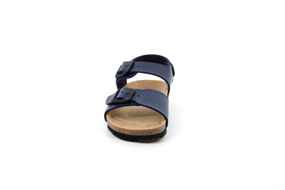 Grunland junior sandalo con sottopiede in sughero e pelle abbinato a colori unici - Grunland jr