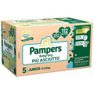 Pampers baby-dry penta  junior 112 pz - Pampers