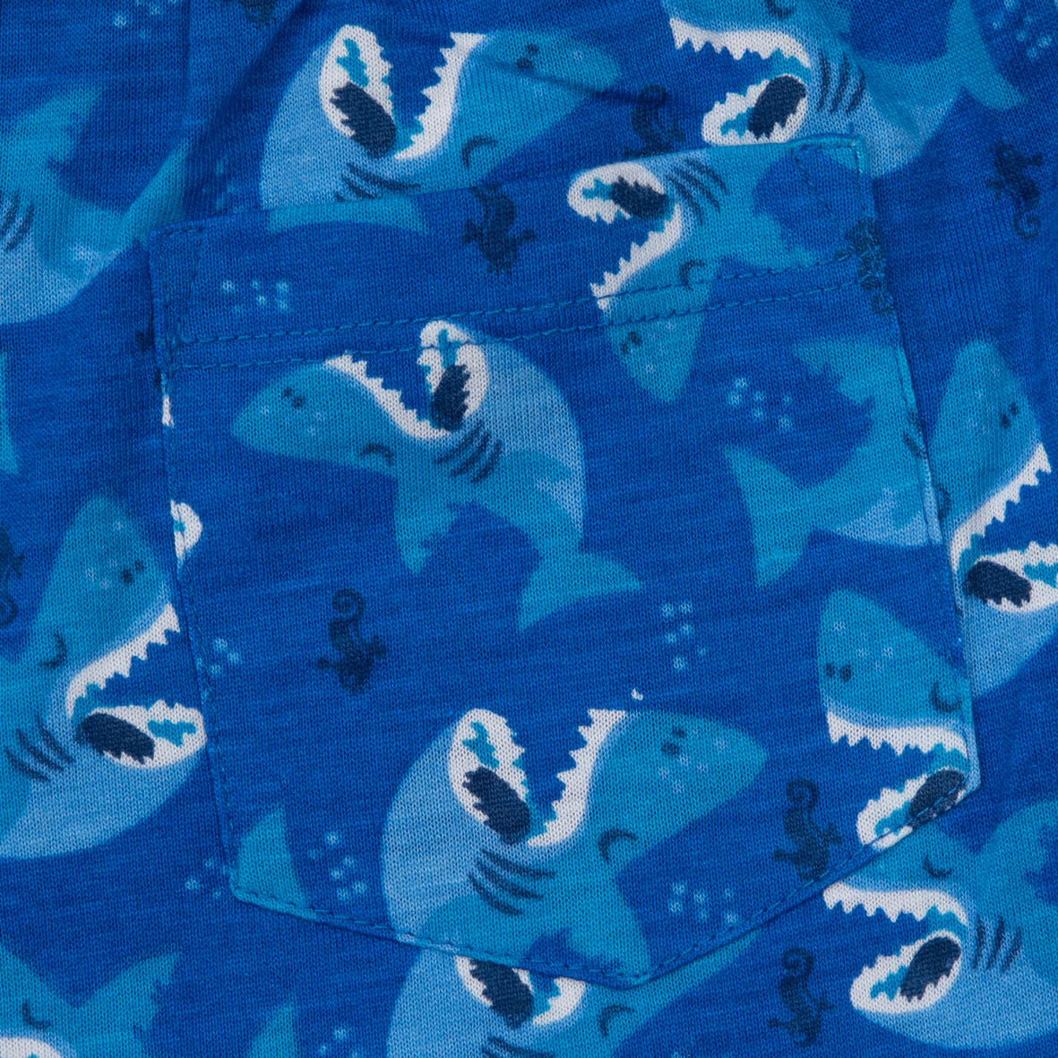 Mawi short   stampa  squali - Mawi