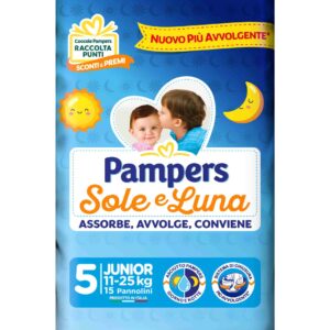 Pampers sole e luna junior x15 - Pampers