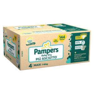 Pampers baby-dry esa maxi 144 pz - Pampers