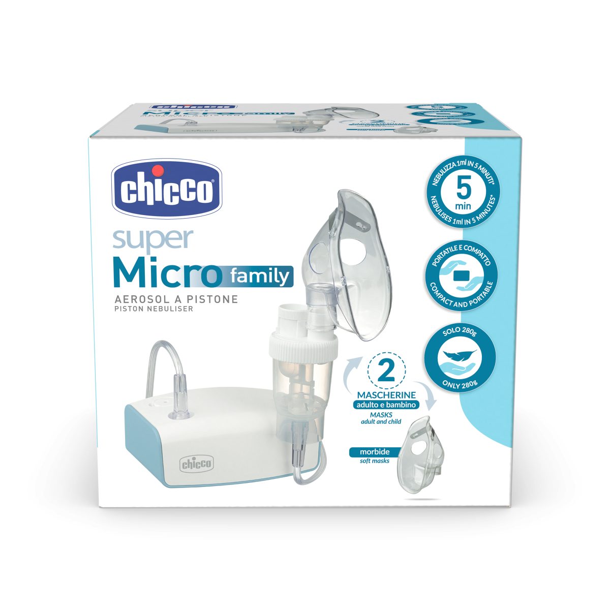 Chicco - aerosol compatto super micro family - Chicco