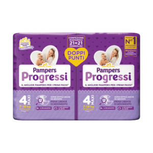 Pampers progressi maxi x21+21 - Pampers