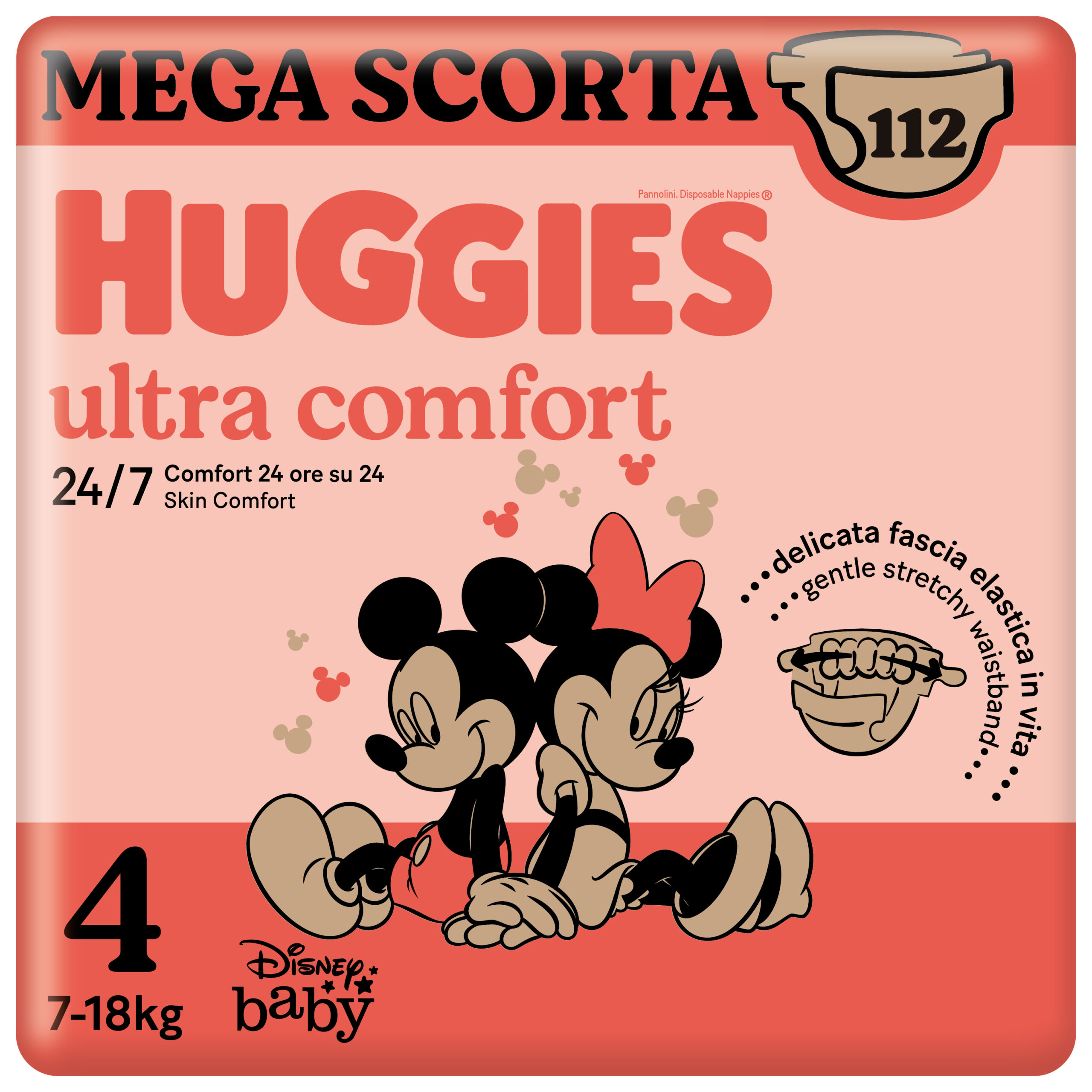 Huggies ultra comfort megapack tg.4 - 112 pezzi - Huggies