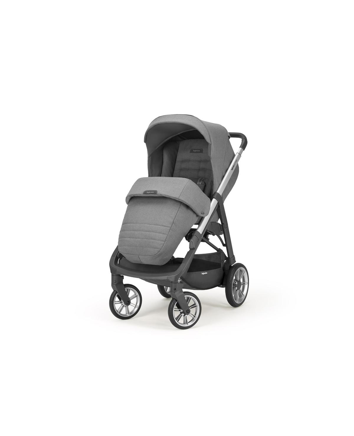 Inglesina-aptica system quattro colore kensington grey con telaio grafite e seggiolino auto darwin i-size - Inglesina