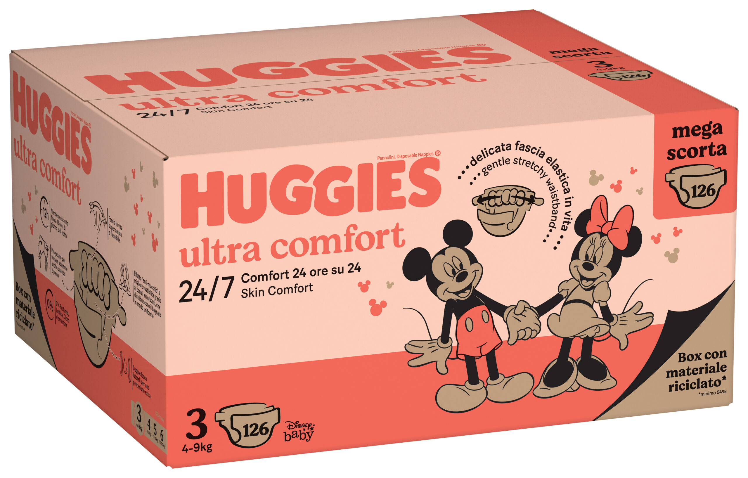 Huggies ultra comfort megapack tg. 3 - 126 pezzi - Huggies