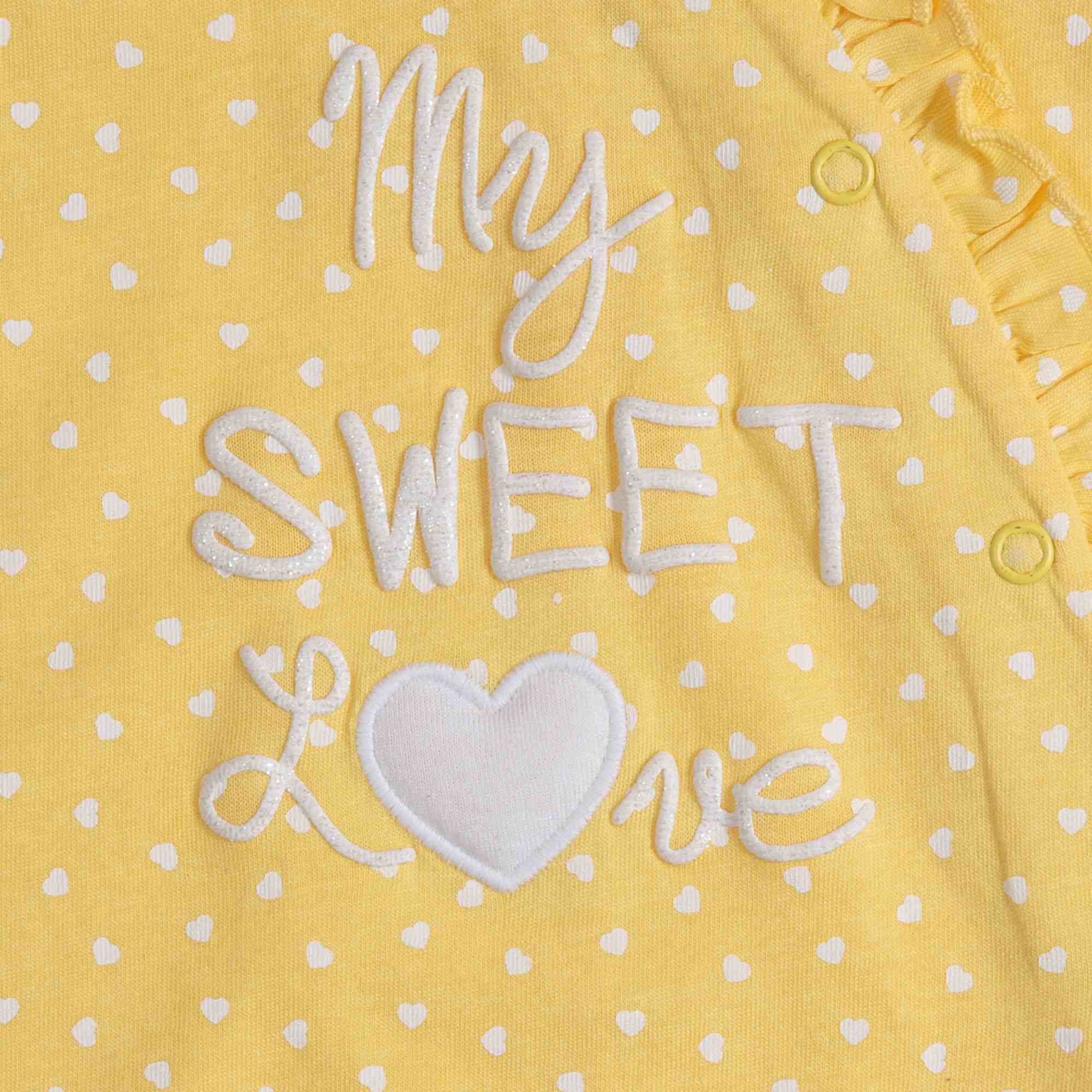 Mawi pagliaccetto giallo sweet love - Mawi