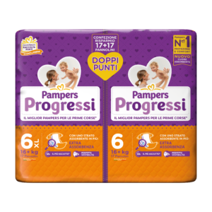 Pampers progressi xl x17+17 - Pampers