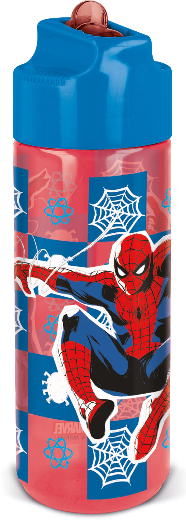 Set Lunch Box + Borraccia Spiderman – Porta Merenda Ufficiale Per Bambini, Con Scomparto Per Bottiglia, Privo Di BPA