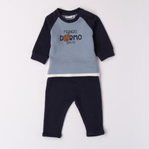 Mignolo jogging felpa raglan st mangio dormo ripeto - Mignolo