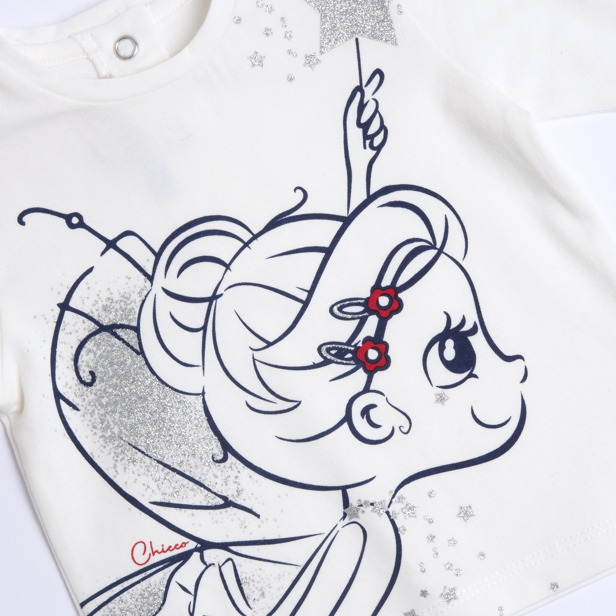 Chicco Vêtements Fille T-shirt Manches Longues Chicco Pour Bébé