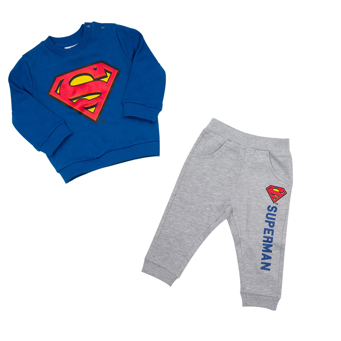 Tute jogging con maglia felpa royal superman - Jbrand